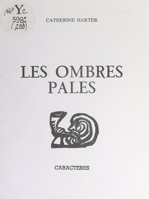 cover image of Les ombres pâles